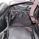 GUCCI GG Supreme Boston Bag PVC 2way Beige Silver 29914 Auth 196788-22