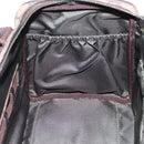 GUCCI GG Supreme Boston Bag PVC 2way Beige Silver 29914 Auth 196788-23