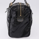 GUCCI Interlocking Web Sherry Line Bag Patent leather Black 170010 Auth 196790V-3
