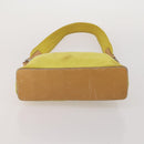 PRADA Hand Bag Nylon 3 Set Yellow Purple black Auth 196792-19