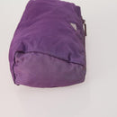 PRADA Hand Bag Nylon 3 Set Yellow Purple black Auth 196792-4
