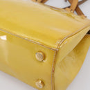 LOUIS VUITTON Monogram Vernis Blair MM Hand Bag Beige M90180 LV Auth 196794-17