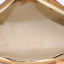 LOUIS VUITTON Monogram Vernis Blair MM Hand Bag Beige M90180 LV Auth 196794-11