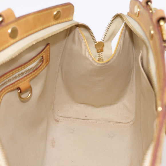 LOUIS VUITTON Monogram Vernis Blair MM Hand Bag Beige M90180 LV Auth 196794