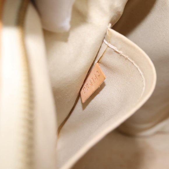 LOUIS VUITTON Monogram Vernis Blair MM Hand Bag Beige M90180 LV Auth 196794