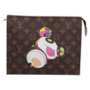 LOUIS VUITTON Monogram Panda Trio Posh Toilette Bag M13762 LV Auth 196797SM-2