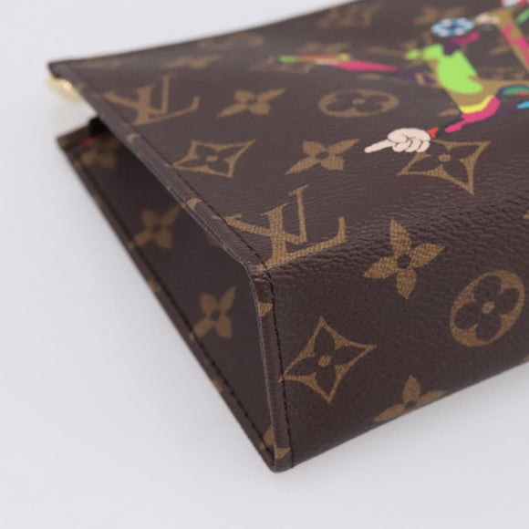 LOUIS VUITTON Monogram Panda Trio Posh Toilette Bag M13762 LV Auth 196797SM