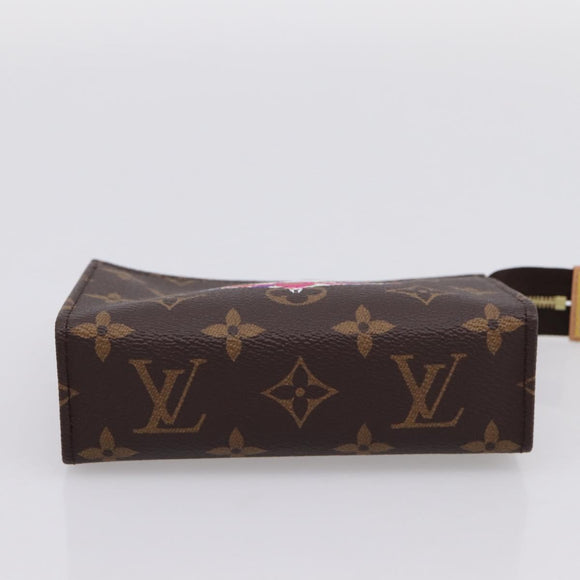 LOUIS VUITTON Monogram Panda Trio Posh Toilette Bag M13762 LV Auth 196797SM