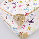 LOUIS VUITTON Monogram Multicolor Trouville Hand Bag White M92663 Auth 196798SM-16