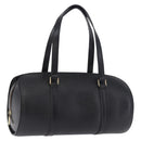 LOUIS VUITTON Epi Soufflot Hand Bag Black M52222 LV Auth 196800V-1
