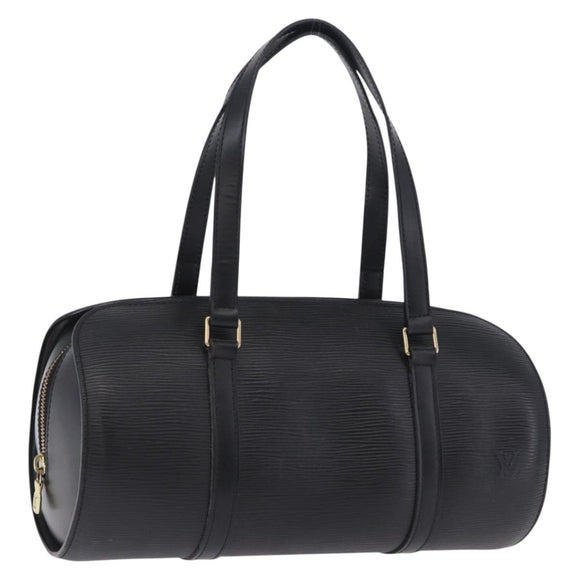 LOUIS VUITTON Epi Soufflot Hand Bag Black M52222 LV Auth 196800V