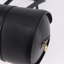 LOUIS VUITTON Epi Soufflot Hand Bag Black M52222 LV Auth 196800V-14
