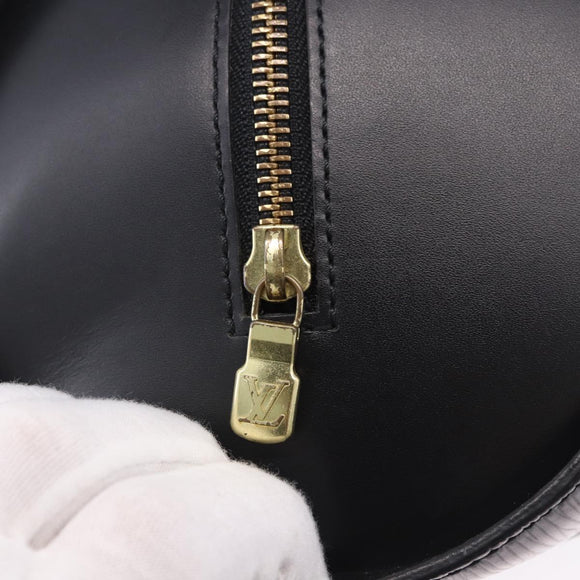 LOUIS VUITTON Epi Soufflot Hand Bag Black M52222 LV Auth 196800V