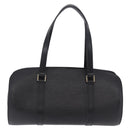 LOUIS VUITTON Epi Soufflot Hand Bag Black M52222 LV Auth 196800V-2