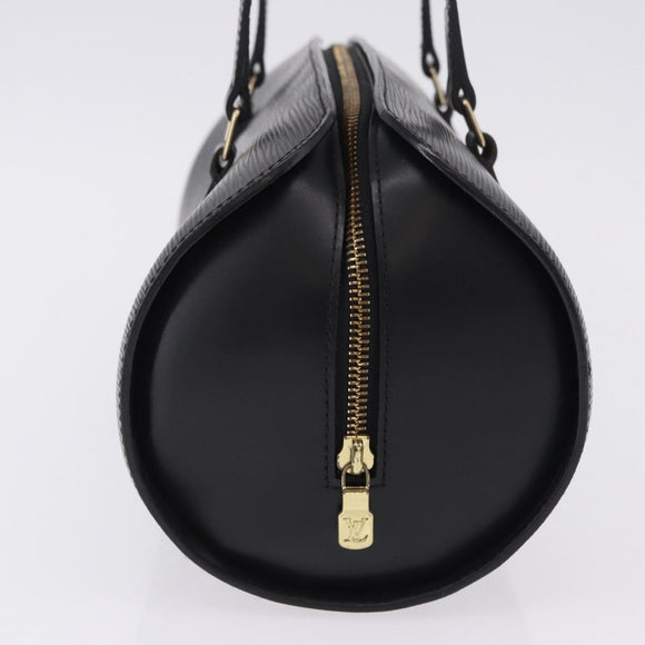 LOUIS VUITTON Epi Soufflot Hand Bag Black M52222 LV Auth 196800V