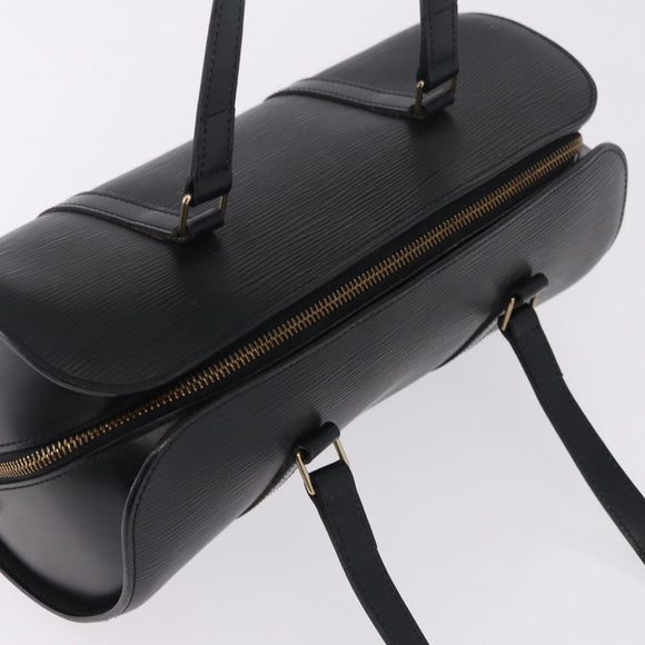 LOUIS VUITTON Epi Soufflot Hand Bag Black M52222 LV Auth 196800V