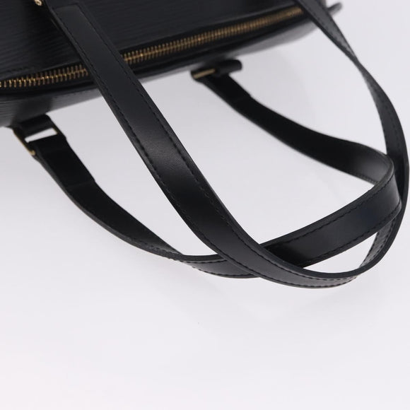 LOUIS VUITTON Epi Soufflot Hand Bag Black M52222 LV Auth 196800V