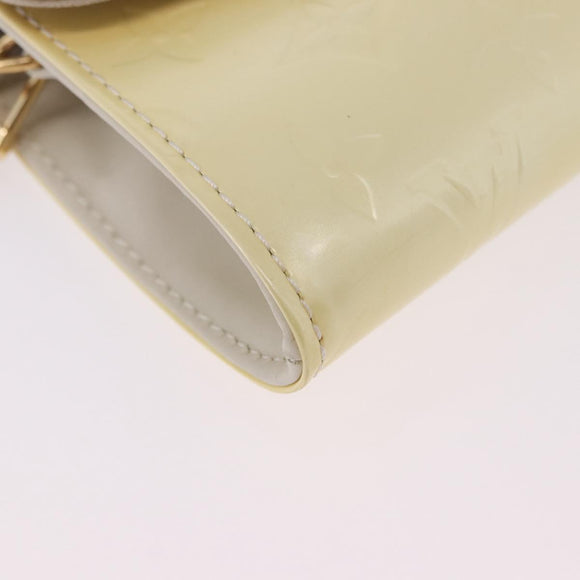 LOUIS VUITTON Monogram Vernis Sunset Bluebird Bag Perle M93541 LV Auth 196803A