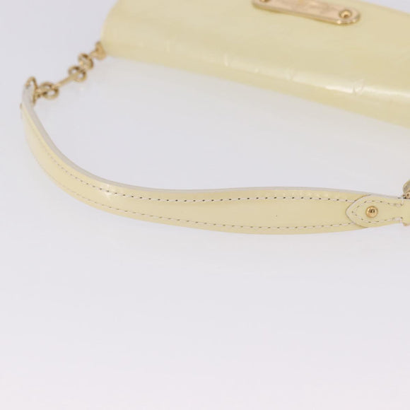 LOUIS VUITTON Monogram Vernis Sunset Bluebird Bag Perle M93541 LV Auth 196803A