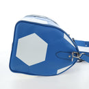 LOUIS VUITTON Epi 2018 FIFA Keepall Bandouliere 50 Bag Blue M52120 Auth 196804SM-4