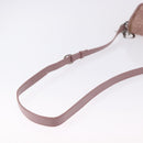 Christian Dior Canage Lady Dior Shoulder Bag Nylon Pink Silver Auth 196805-7