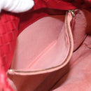 BOTTEGA VENETA INTRECCIATO Tote Bag Leather Red 162937 Auth 196807A-22