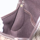 CELINE Macadam Shoulder Bag Beige Auth 196808V-19