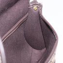 CELINE Macadam Shoulder Bag Beige Auth 196808V-20