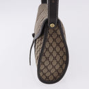 CELINE Macadam Shoulder Bag Beige Auth 196808V-4