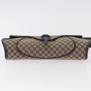 CELINE Macadam Shoulder Bag Beige Auth 196808V-9