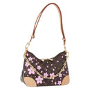 LOUIS VUITTON Monogram Cherry Blossom Boulogne PM Bag M13265 LV Auth 196809SM-1