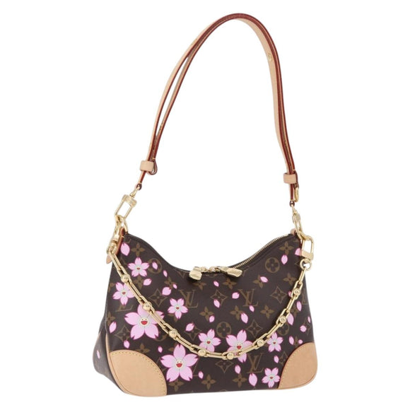 LOUIS VUITTON Monogram Cherry Blossom Boulogne PM Bag M13265 LV Auth 196809SM