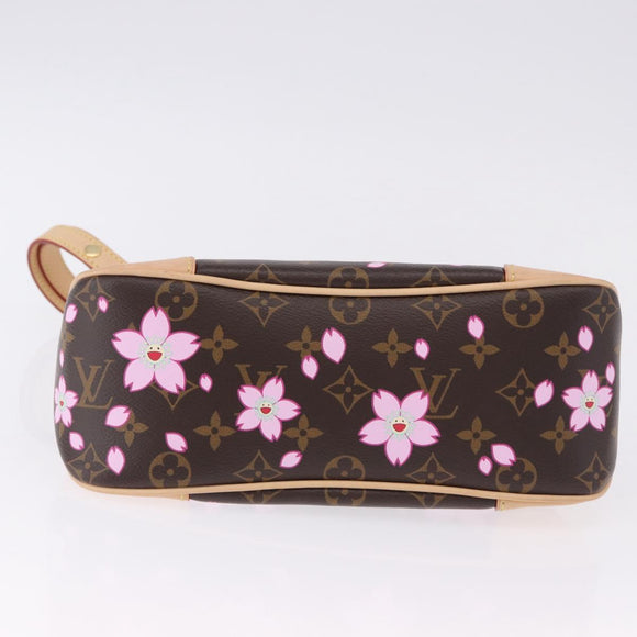 LOUIS VUITTON Monogram Cherry Blossom Boulogne PM Bag M13265 LV Auth 196809SM
