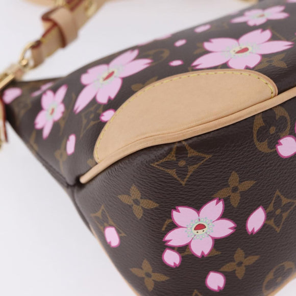 LOUIS VUITTON Monogram Cherry Blossom Boulogne PM Bag M13265 LV Auth 196809SM