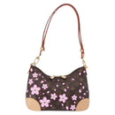 LOUIS VUITTON Monogram Cherry Blossom Boulogne PM Bag M13265 LV Auth 196809SM-13