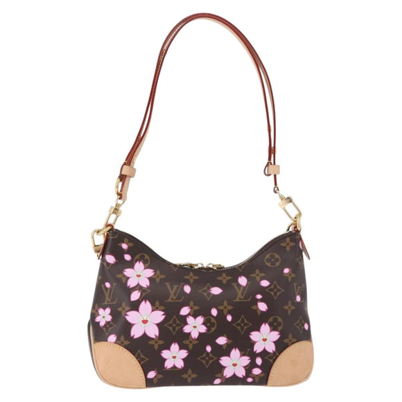 LOUIS VUITTON Monogram Cherry Blossom Boulogne PM Bag M13265 LV Auth 196809SM
