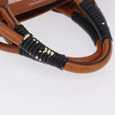 BALENCIAGA Bistro Pannier Hand Bag Raffia Beige 452654 Auth 196810A-7