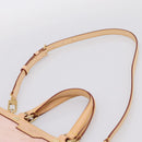 LOUIS VUITTON Monogram Vernis Blair MM Bag Rose Velur M91588 LV Auth 196811V-15