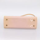 LOUIS VUITTON Monogram Vernis Blair MM Bag Rose Velur M91588 LV Auth 196811V-5