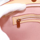LOUIS VUITTON Monogram Vernis Blair MM Bag Rose Velur M91588 LV Auth 196811V-24