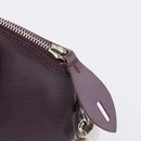 LOUIS VUITTON Epi Lockit PM Hand Bag Purple Cassis M4229K LV Auth 196814V-19