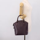 LOUIS VUITTON Epi Lockit PM Hand Bag Purple Cassis M4229K LV Auth 196814V-24