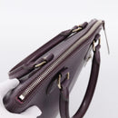 LOUIS VUITTON Epi Lockit PM Hand Bag Purple Cassis M4229K LV Auth 196814V-6