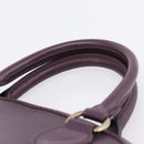 LOUIS VUITTON Epi Lockit PM Hand Bag Purple Cassis M4229K LV Auth 196814V-14
