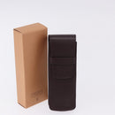 LOUIS VUITTON Taiga Dog Solo Pen Case Acajou LV Auth 196820A-18
