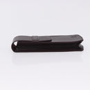 LOUIS VUITTON Taiga Dog Solo Pen Case Acajou LV Auth 196820A-5