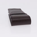 LOUIS VUITTON Taiga Dog Solo Pen Case Acajou LV Auth 196820A-6