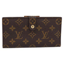 LOUIS VUITTON Monogram Continental Clutch Wallet T61217 LV Auth 196823A-13