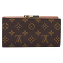 LOUIS VUITTON Monogram Continental Clutch Wallet T61217 LV Auth 196823A-2