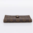 LOUIS VUITTON Monogram Continental Clutch Wallet T61217 LV Auth 196823A-6